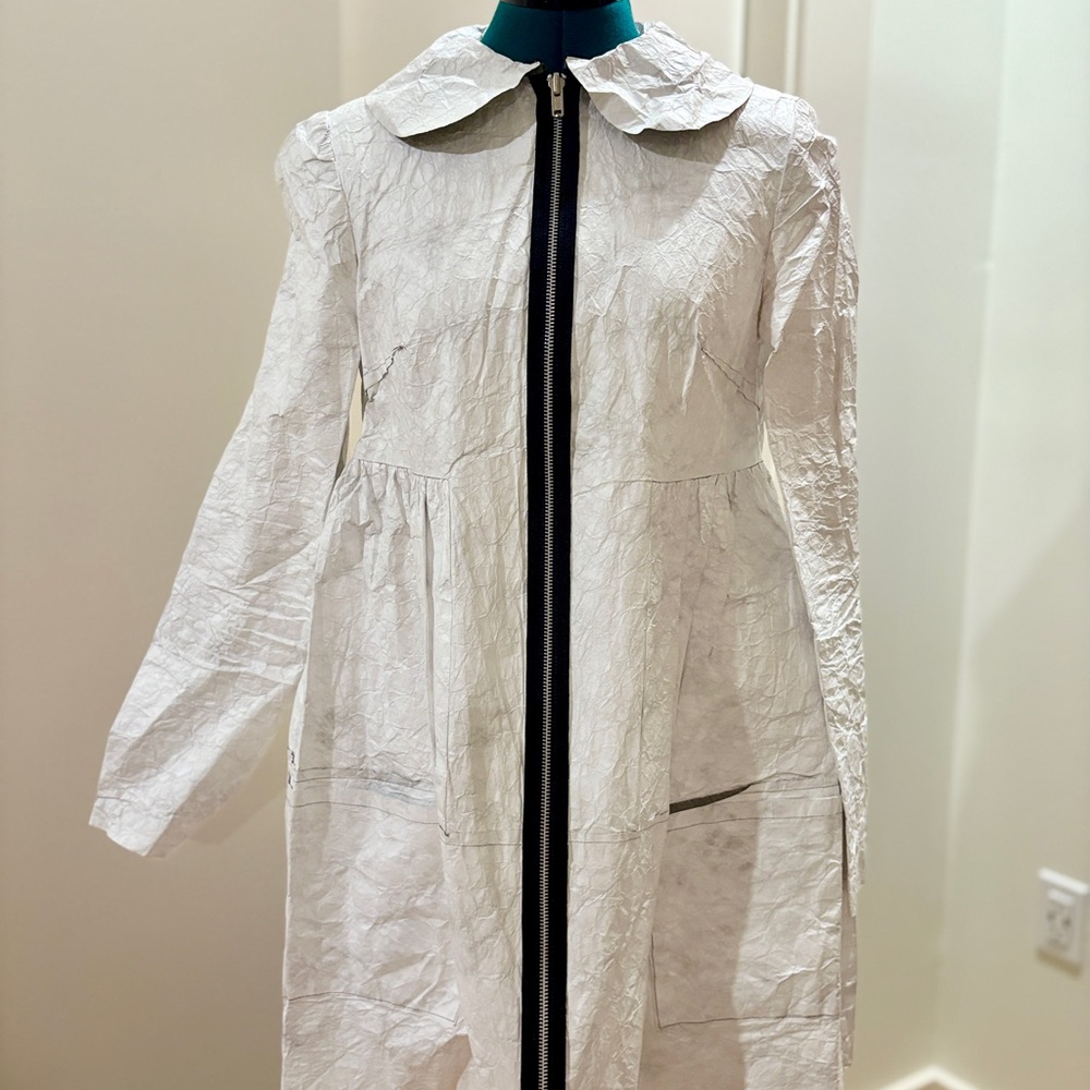 RARE White Women's Lightweight Tyvek Jacket from Mau Under Construction